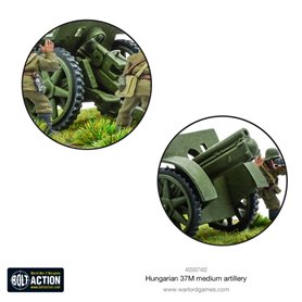 Bolt Action Hungarian 37M medium artillery