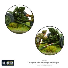 Bolt Action HUNGARIAN ARMY PAK 36 LIGHT ANTI-TANK GUN 