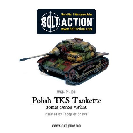 Bolt Action Polish TKS Tankette 