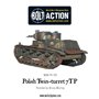 Bolt Action Twin-turreted Polish 7TP tank 