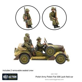 Bolt Action Polish Army Polski Fiat 508 Lazik field car 