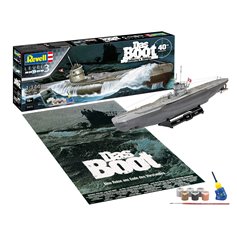 Revell 1:144 40TH ANNIVERSARY - DAS BOOT - COLLECTORS EDITION - z farbami