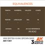 AK Interactive 3RD GENERATION ACRYLICS - WWI British Khaki Brown Base