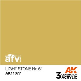 AK Interactive 3RD GENERATION ACRYLICS - Light Stone No.61