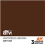 AK Interactive 3RD GENERATION ACRYLICS - WWI French Brown