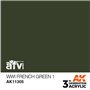 AK Interactive 3RD GENERATION ACRYLICS - WWI French Green 1