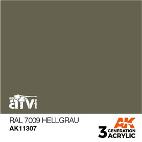 AK Interactive 3RD GENERATION ACRYLICS - RAL 7009 HELLGRAU