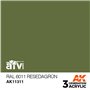 AK Interactive 3RD GENERATION ACRYLICS - RAL 6011 RESEDAGRUN