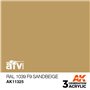 AK Interactive 3RD GENERATION ACRYLICS - RAL 1039 F9 Sandbeige