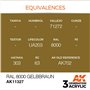 AK Interactive 3RD GENERATION ACRYLICS - RAL 8000 Gelbbraun