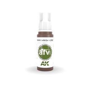 AK Interactive 3RD GENERATION ACRYLICS - NO8 EARTH RED - FS30117 - 17ml
