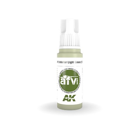 AK Interactive 3RD GENERATION ACRYLICS - APC Interior Light Green (FS24533)