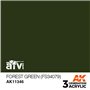 AK Interactive 3RD GENERATION ACRYLICS - FOREST GREEN - FS34079 - 17ml