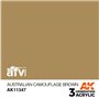 AK Interactive 3RD GENERATION ACRYLICS - Australian Camouflage Brown