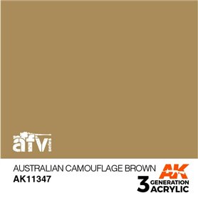 AK Interactive 3RD GENERATION ACRYLICS - Australian Camouflage Brown