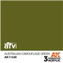 AK Interactive 3RD GENERATION ACRYLICS - AUSTRALIAN CAMOUFLAGE GREEN - 17ml
