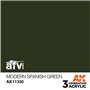 AK Interactive 3RD GENERATION ACRYLICS - MODERN SPANISH GREEN - 17ml