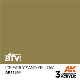 AK Interactive 3RD GENERATION ACRYLICS - IDF Early Sand Yellow