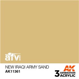 AK Interactive 3RD GENERATION ACRYLICS - New Iraqi Army Sand
