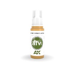 AK Interactive 3RD GENERATION ACRYLICS - BRITISH SAND YELLOW - 17ml