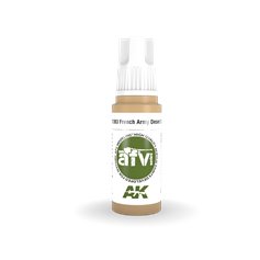 AK Interactive 3RD GENERATION ACRYLICS - FRENCH ARMY DESERT SAND - 17ml