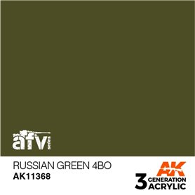 AK Interactive 3RD GENERATION ACRYLICS - Russian Green 4BO