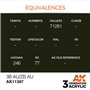 AK Interactive 3RD GENERATION ACRYLICS - 3B AU/ZB AU - 17ml