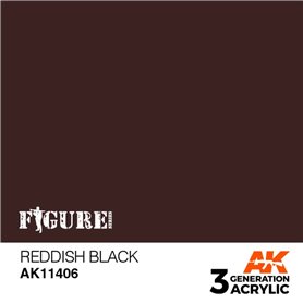 AK Interactive 3RD GENERATION ACRYLICS - Reddish Black