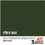 AK Interactive 3RD GENERATION ACRYLICS - SPLITTERMUSTER GREEN SPOTS - 17ml