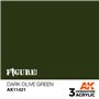 AK Interactive 3RD GENERATION ACRYLICS - DARK OLIVE GREEN - 17ml