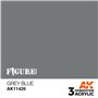 AK Interactive 3RD GENERATION ACRYLICS - GREY BLUE - 17ml