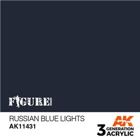 AK Interactive 3RD GENERATION ACRYLICS - Russian Blue Lights