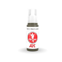 AK Interactive 3RD GENERATION ACRYLICS - RED BROWN - 17ml