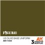AK Interactive 3RD GENERATION ACRYLICS - Red Brown