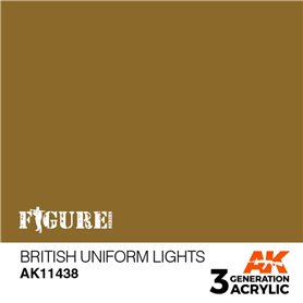 AK Interactive 3RD GENERATION ACRYLICS - British Uniform Lights