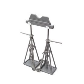 Das Werk 1:48 GERMAN LUFTWAFFE JACK STAND SET - EXTENDED EDITION