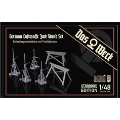 Das Werk 1:48 GERMAN LUFTWAFFE JACK STAND SET - STANDARD EDITION