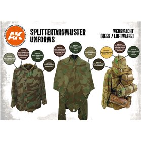 AK Interactive Zestaw farb SPLITTERMUSTER UNIFORM 3G