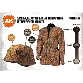 AK Interactive Zestaw farb OAK LEAF AUTUMN-WINTER 3G