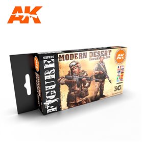 AK Interactive MODERN DESERT UNIFORM COLORS 3G