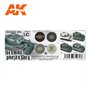 AK Interactive Zestaw farb MODULATION GERMAN PANZER GREY 3G
