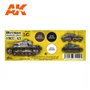 AK Interactive Zestaw farb GERMAN STANDARD 37-44 COMBO 3G