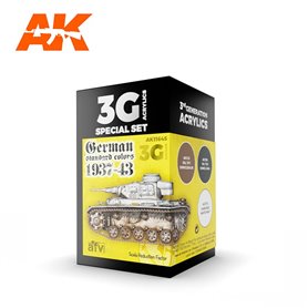 AK Interactive Zestaw farb GERMAN STANDARD 37-44 COMBO 3G