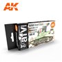 AK Interactive BRITISH DESERT COLOURS 3G