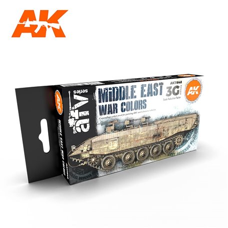 AK Interactive MIDDLE EAST WAR COLORS 3G