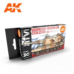 AK Interactive MODERN RUSSIAN COLOURS VOL 2 3G