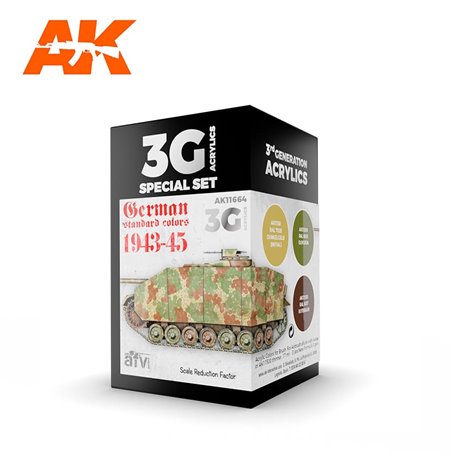 AK Interactive GERMAN STANDARD 44-45 COMBO 3G