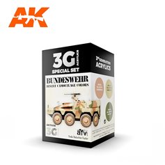 AK Interactive Zestaw farb BUNDESWEHR DESERT COLORS 3G