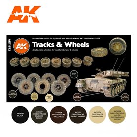 AK Interactive TRACKS AND WHEELS
