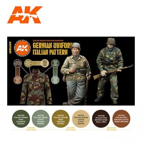 AK Interactive WWII GERMAN ITALIAN CAMOUFLAGE